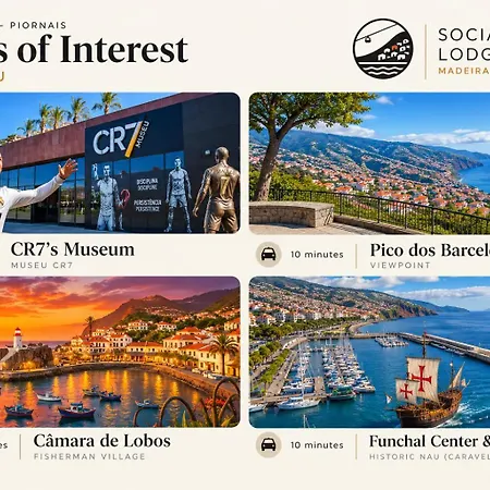 Apartament Socialodge - Piornais Funchal (Madeira)